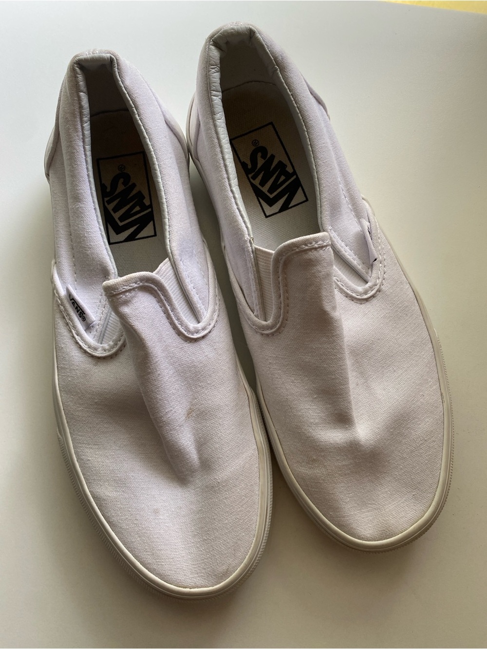 Vans Classic Slip-On Canvas Sneakers / Size 7 / GUC